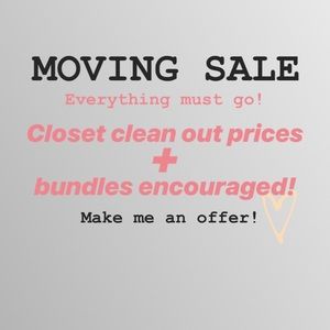 Moving sale!!